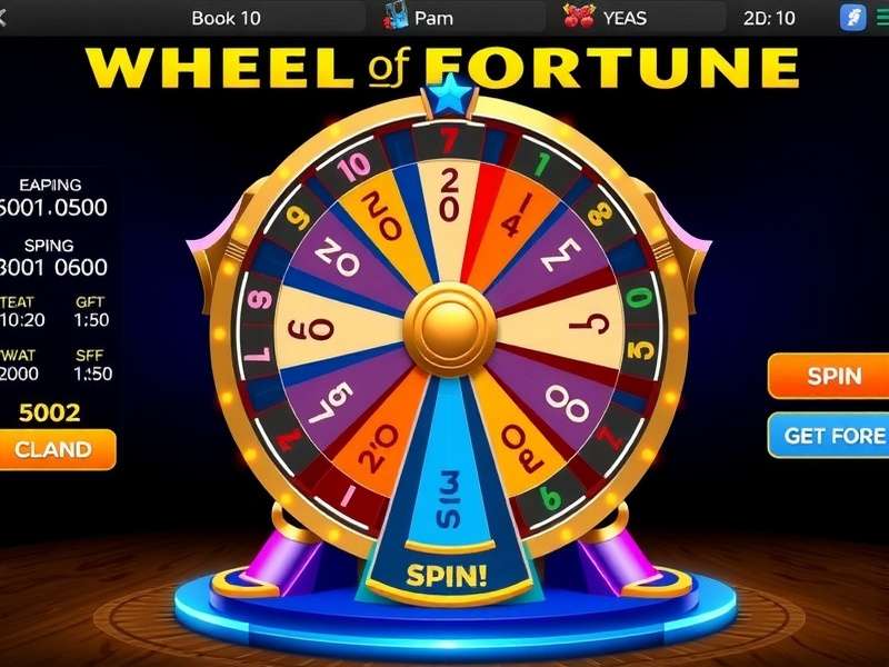 Wheel of Fortune Spin ID login screen interface
