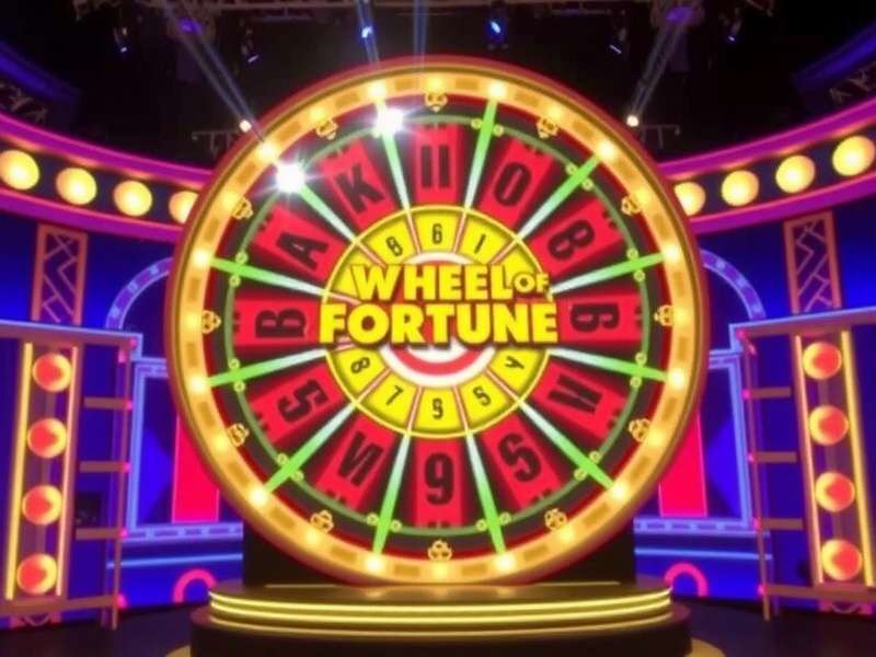 Modern digital wheel of fortune game interface on multiple devices