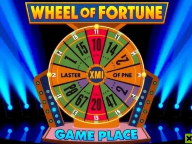 Wheel of Fortune game board with solved puzzle answers