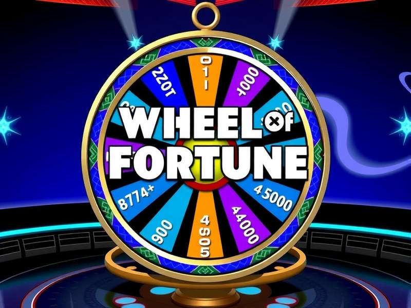 Wheel Of Fortune Game puzzle solving interface