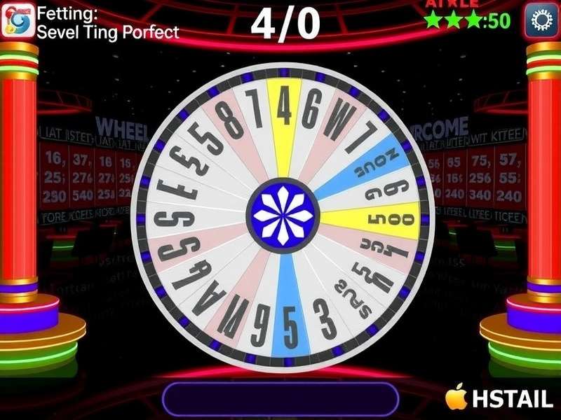 Wheel of Fortune mobile game interface showing puzzle solutions