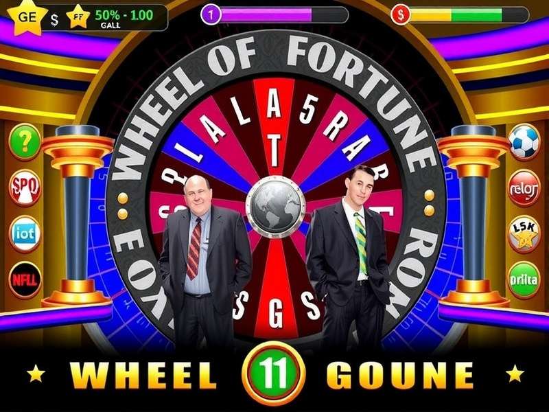 Screenshot of Wheel Of Fortune Game on PC showing the iconic wheel and puzzle board