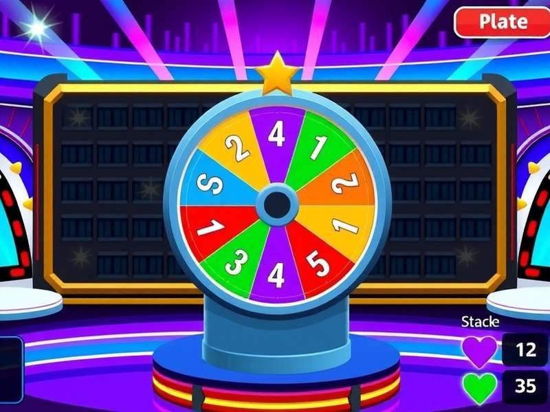 Wheel of Fortune game creator tool interface