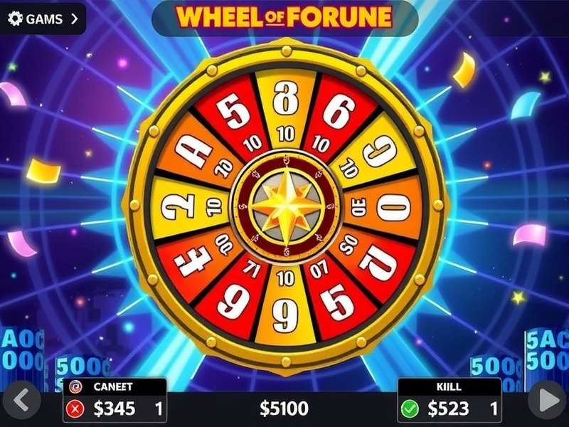 Screenshot of Wheel Of Fortune Game App Free