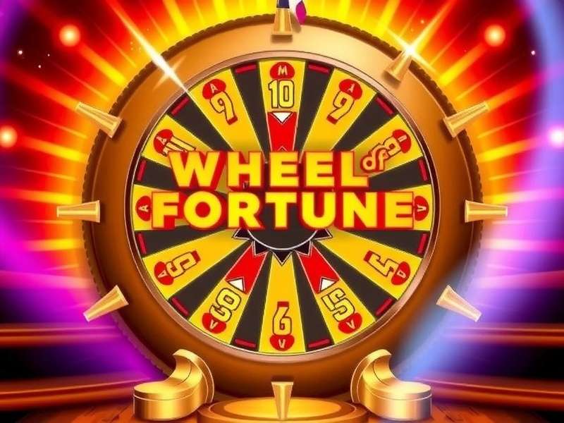 Wheel Of Fortune game interface showing account dashboard