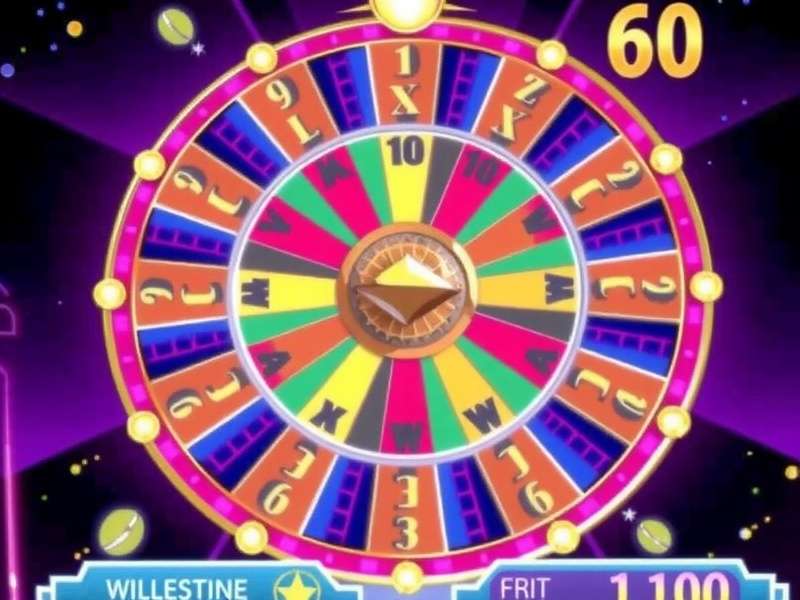 Wheel Of Fortune Spin Id – official game wheel with golden segments and elegant design