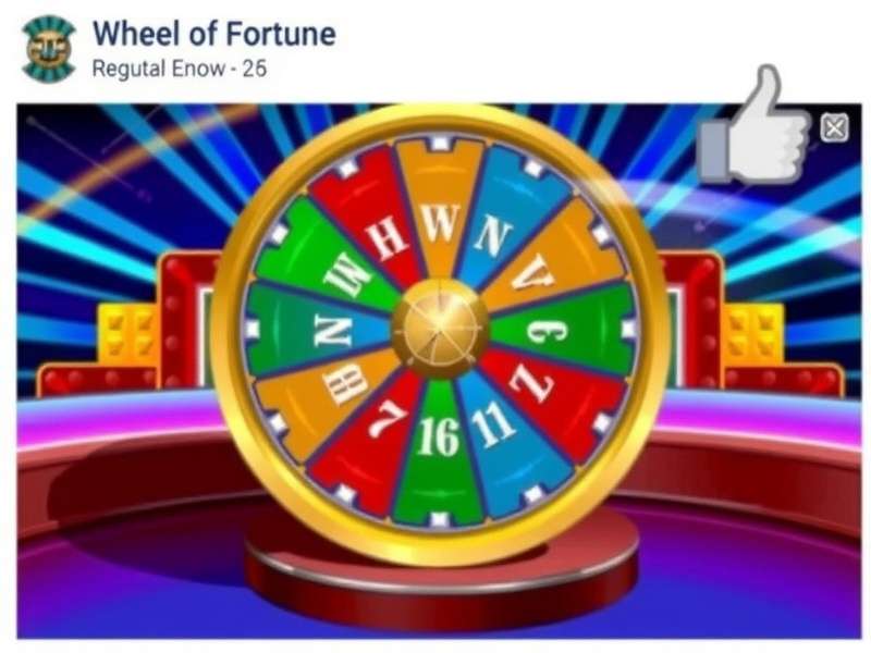 Facebook Wheel Of Fortune Game social play experience