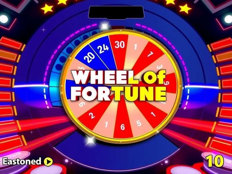 Wheel Of Fortune Game Before And After puzzle showcase with golden wheel and glowing letters