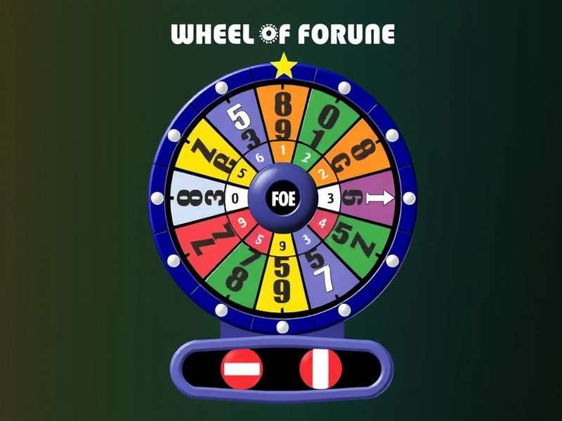 Wheel Of Fortune game interface showing the iconic wheel and puzzle board